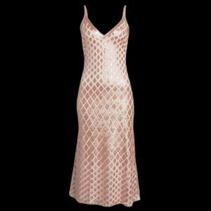 SHO by Tadashi Shoji Diamond Sequins Midi Gown - NWT - Size 12